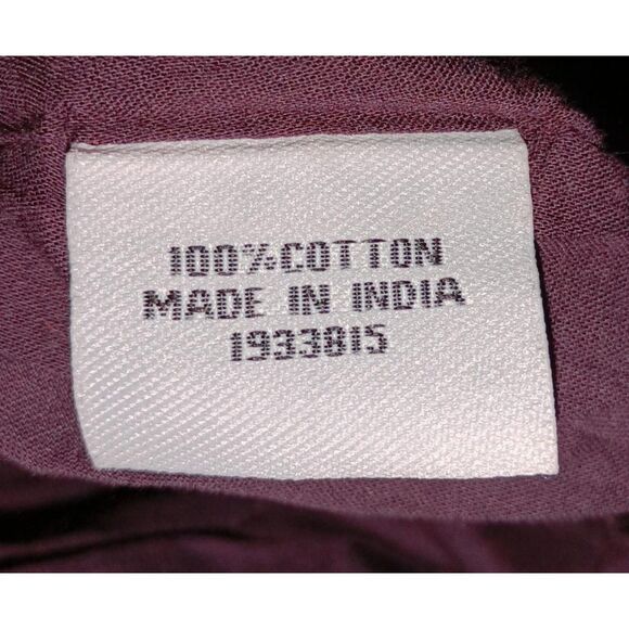 Excursion Sleeveless Tie Back 100% Cotton Dress Size 16 - Picture 5 of 5